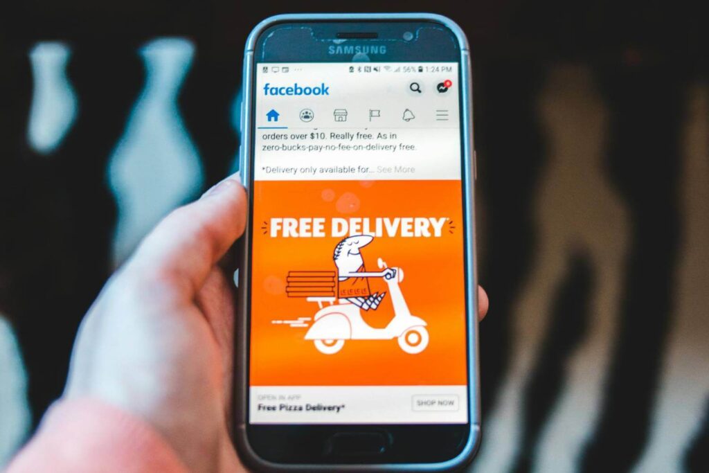 Fast delivery ads in fb